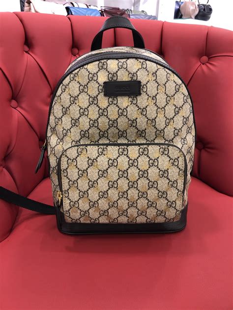 gucci backpack with bee|gucci small backpack black.